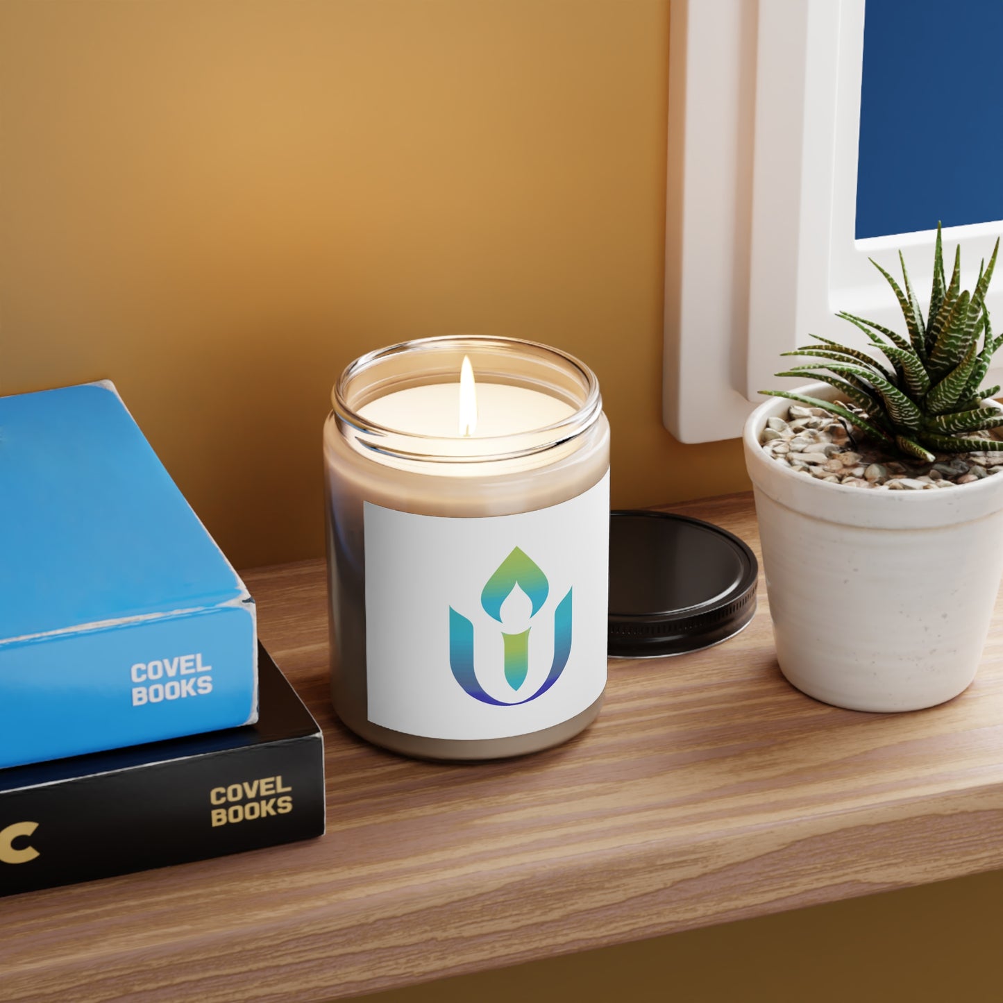 UUCOV Scented Candle, 9oz (black lid)