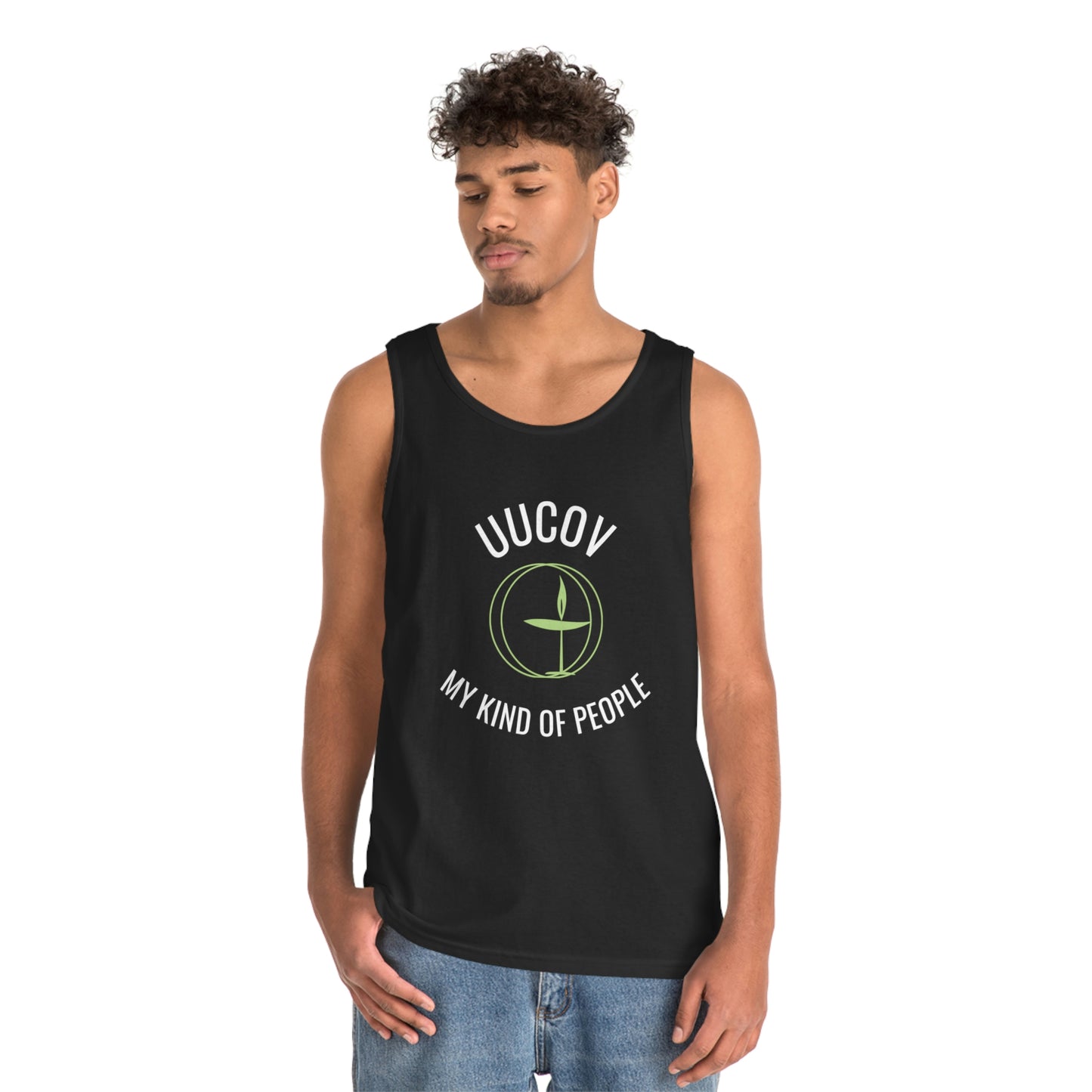 Retro UUCOV Unisex Heavy Cotton Tank Top