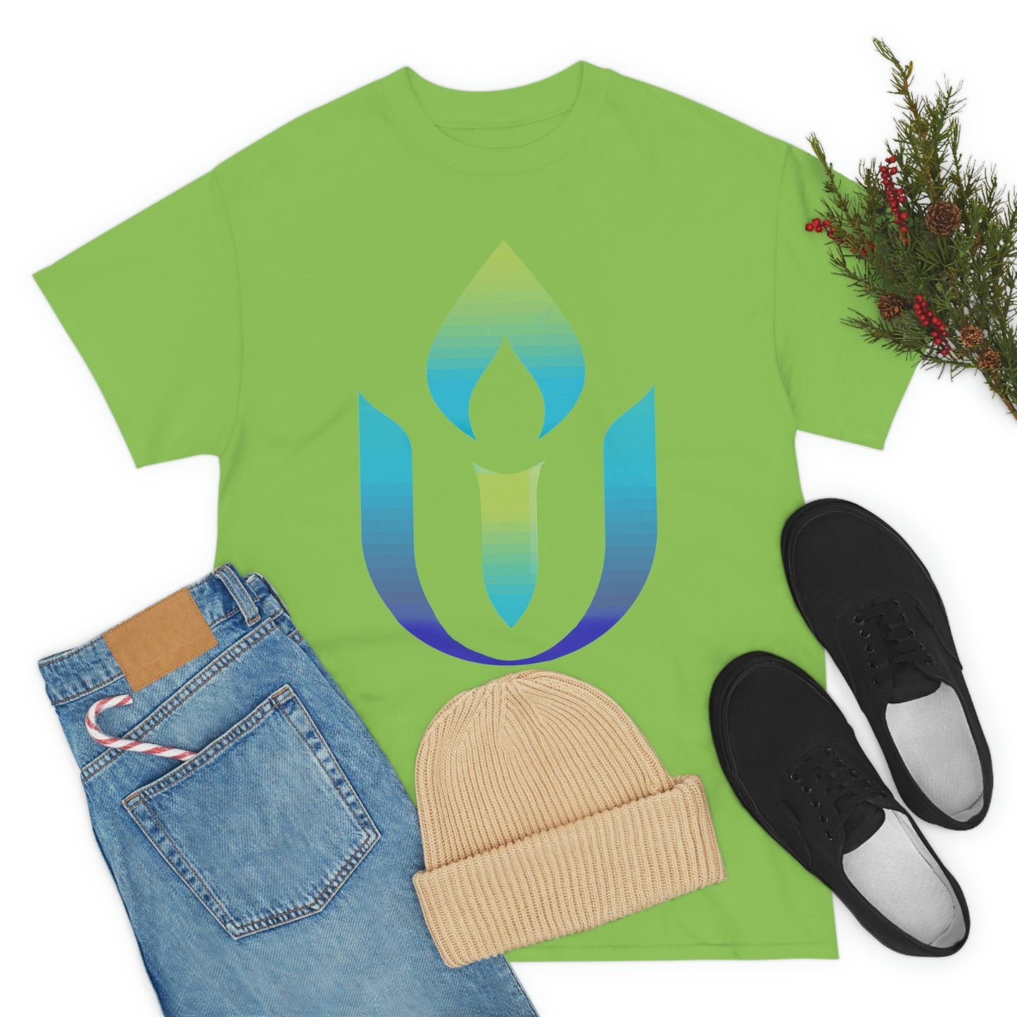 UUCOV Gradient Logo Unisex Heavy Cotton Tee
