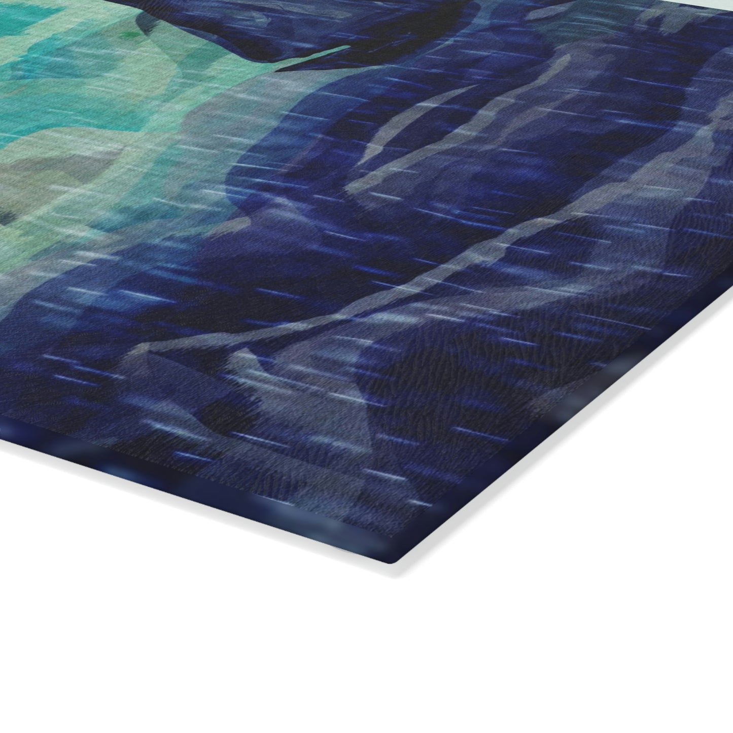 Storm at Sea Glass Cutting Board