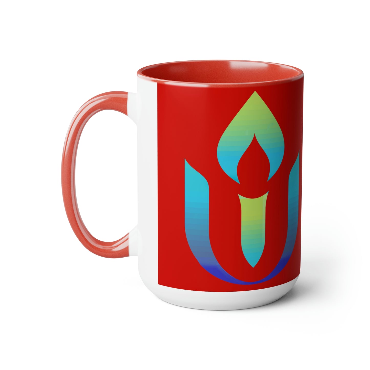 Welcome to UUCOV Two-Tone Coffee Mugs, 15oz