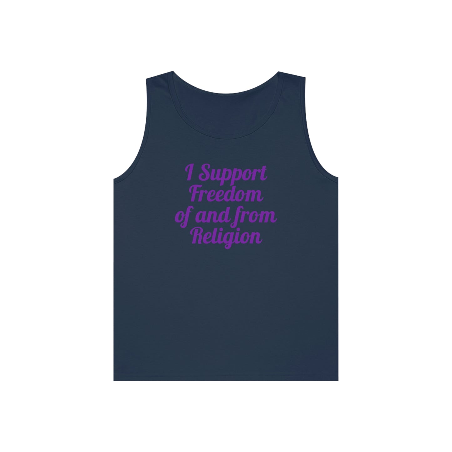 Freedom Unisex Heavy Cotton Tank Top