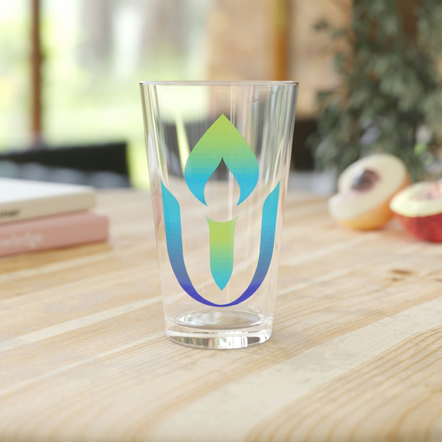 UUCOV Logo Pint Glass, 16oz