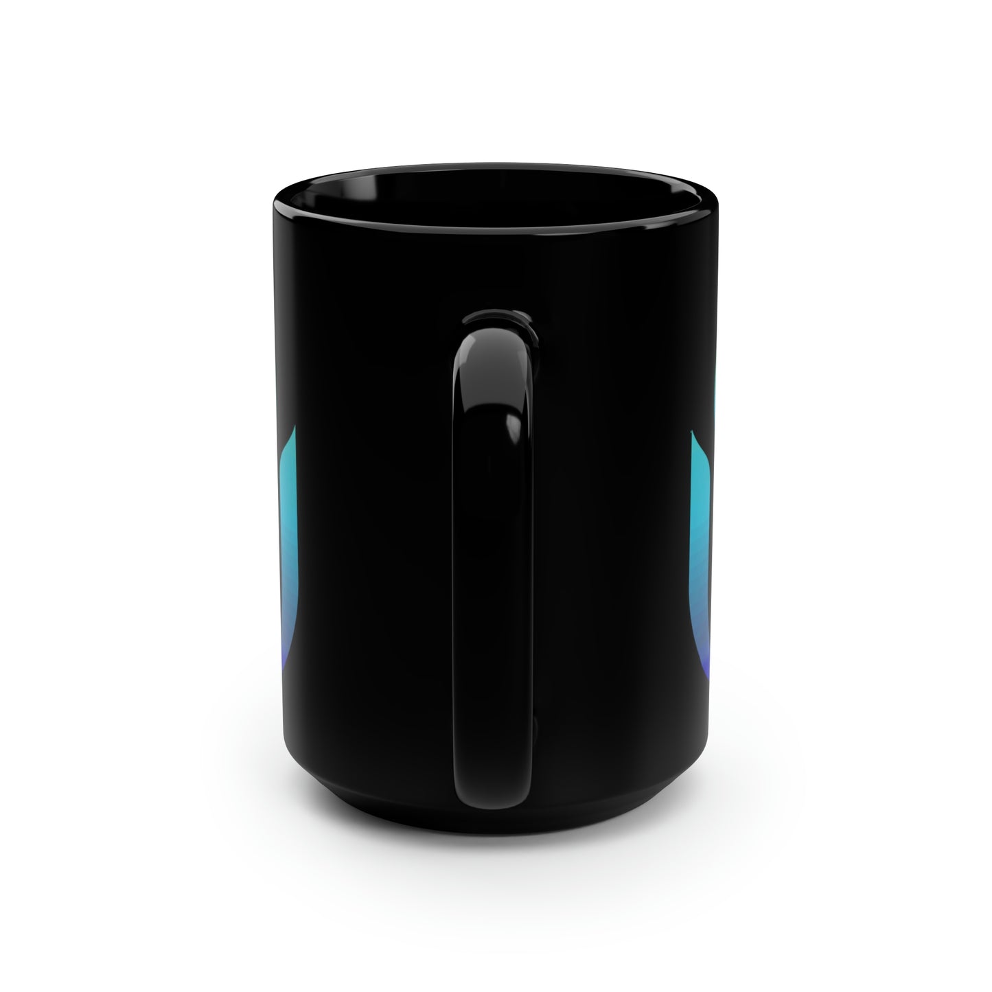 UUCOV Logo Black Mug, 15oz