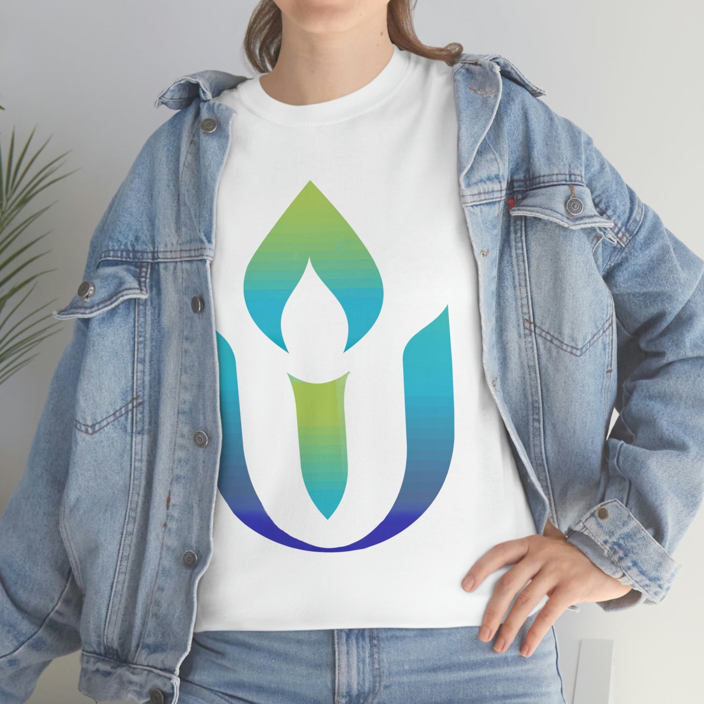 UUCOV Gradient Logo Unisex Heavy Cotton Tee
