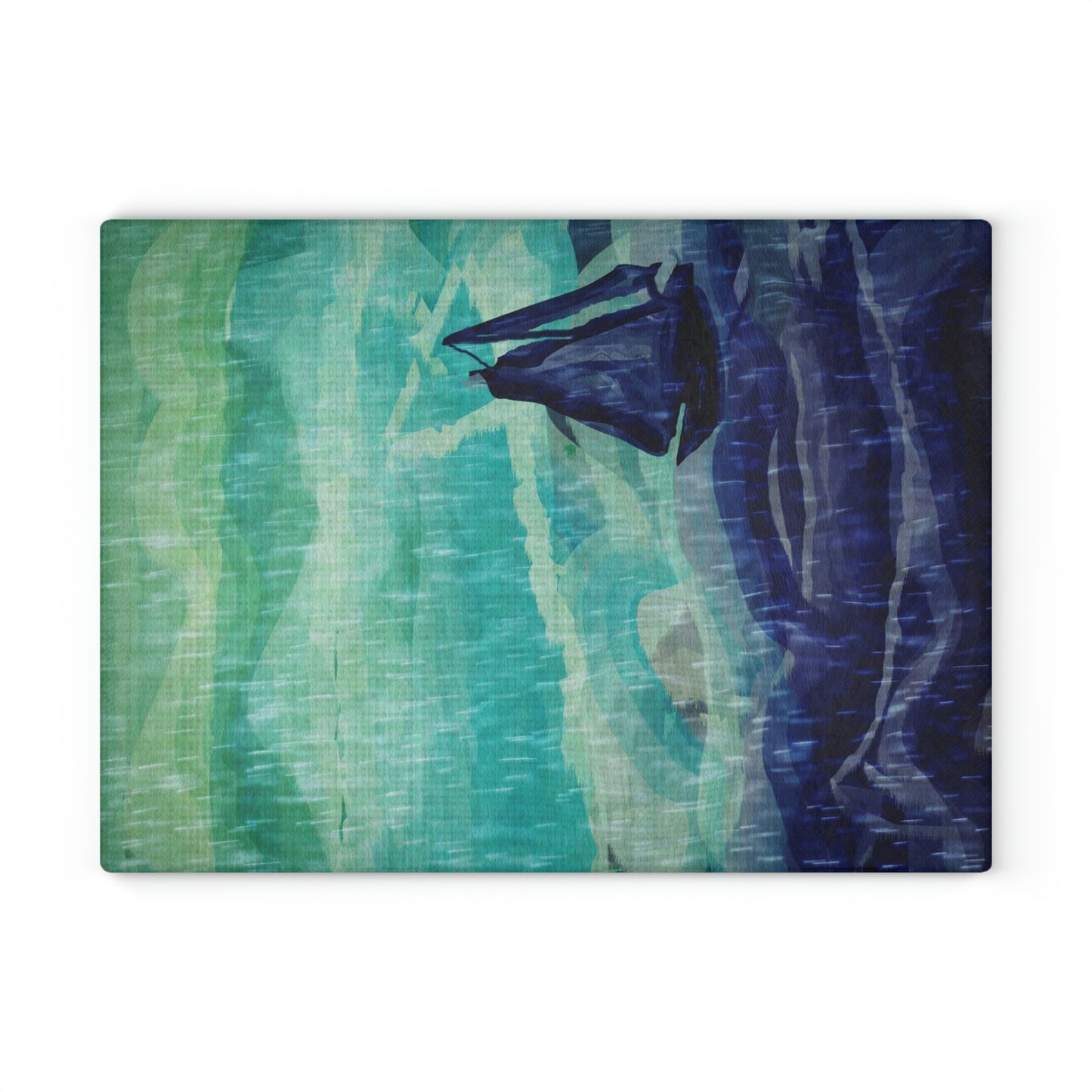 Storm at Sea Glass Cutting Board