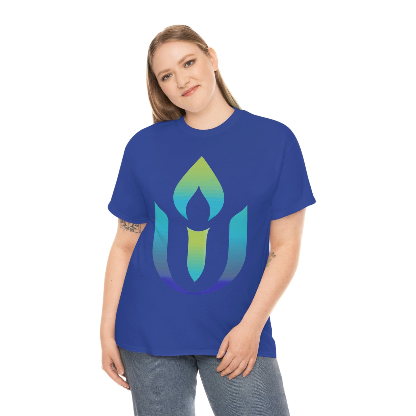 UUCOV Gradient Logo Unisex Heavy Cotton Tee