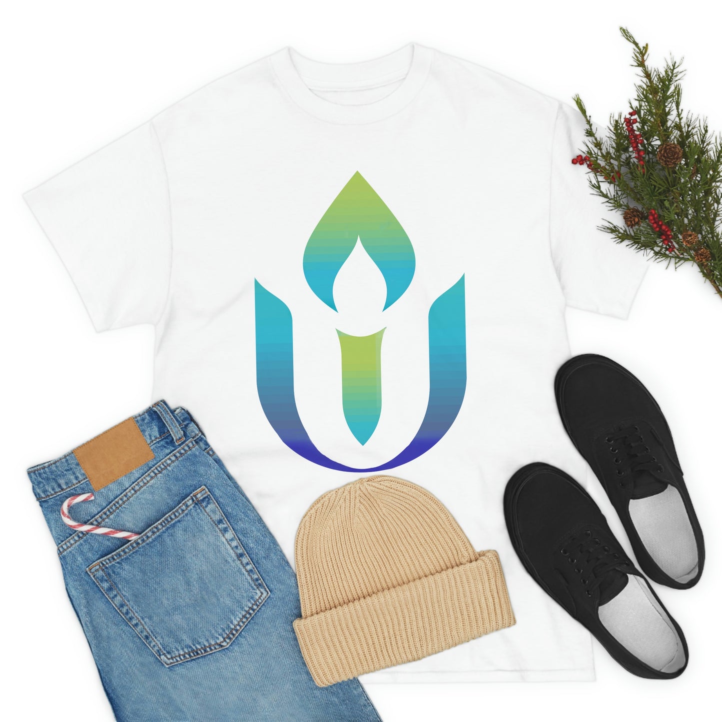 UUCOV Gradient Logo Unisex Heavy Cotton Tee