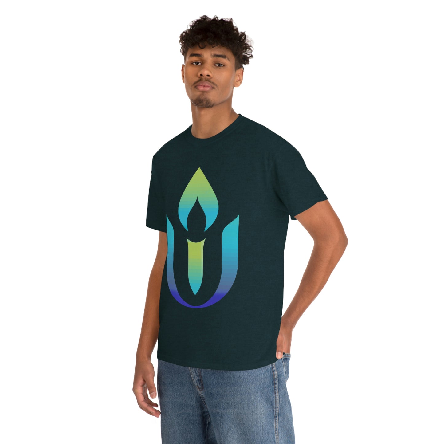 UUCOV Gradient Logo Unisex Heavy Cotton Tee