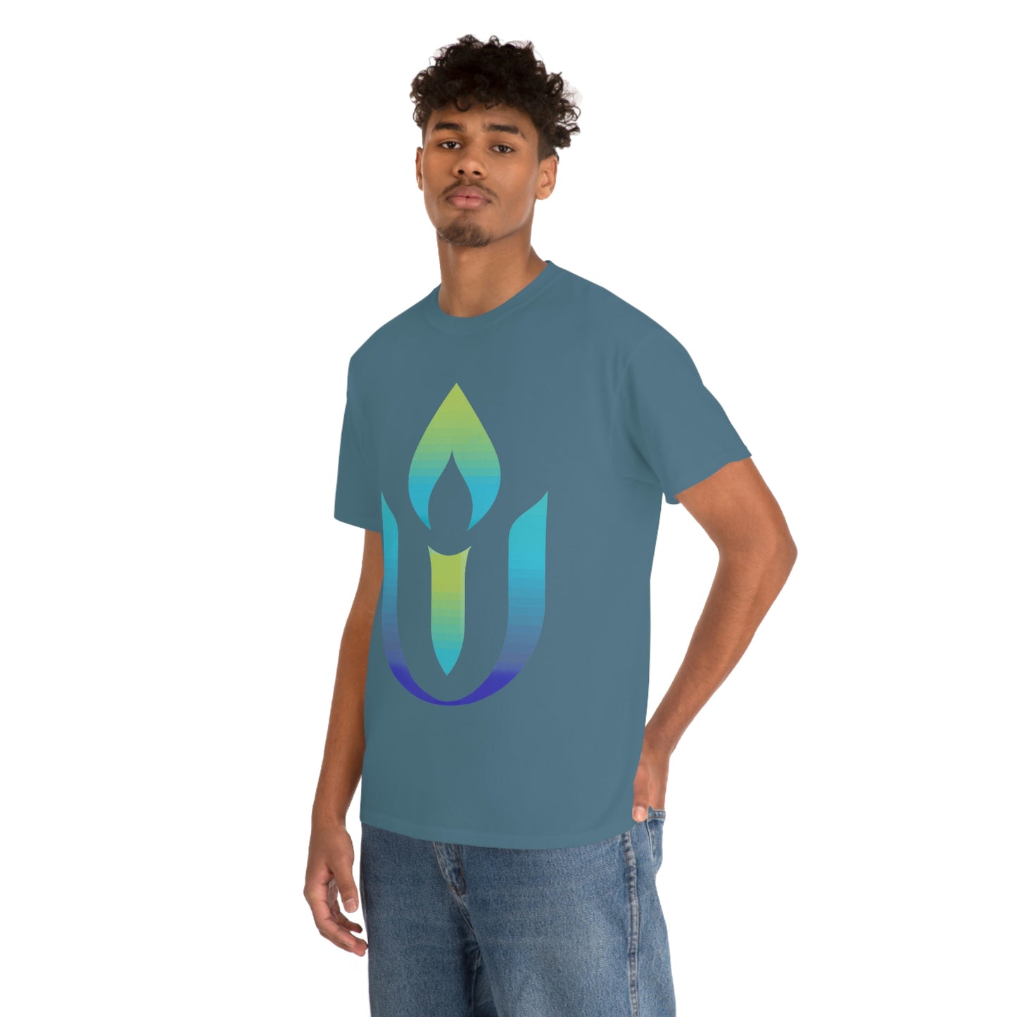 UUCOV Gradient Logo Unisex Heavy Cotton Tee