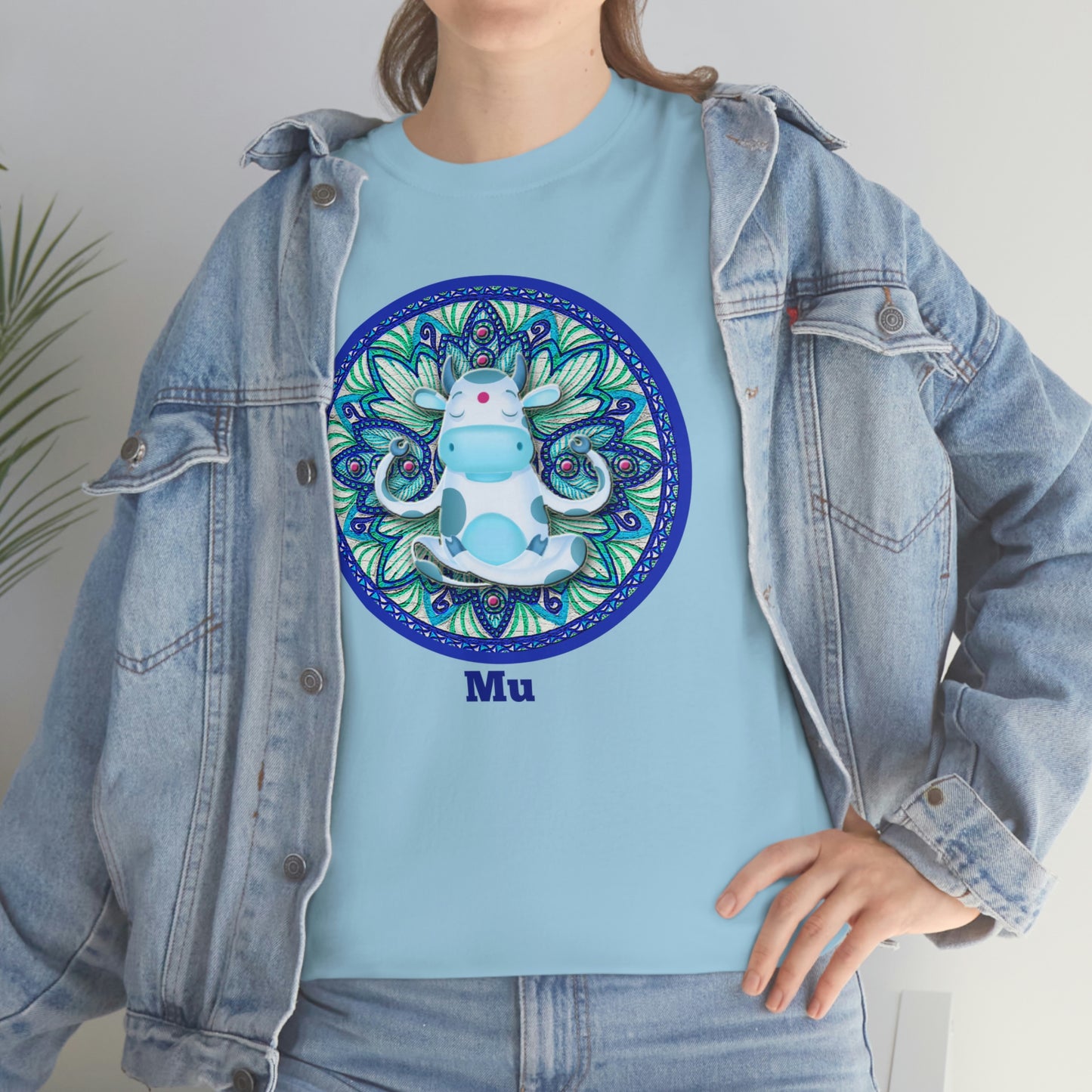Mu Unisex Heavy Cotton Tee