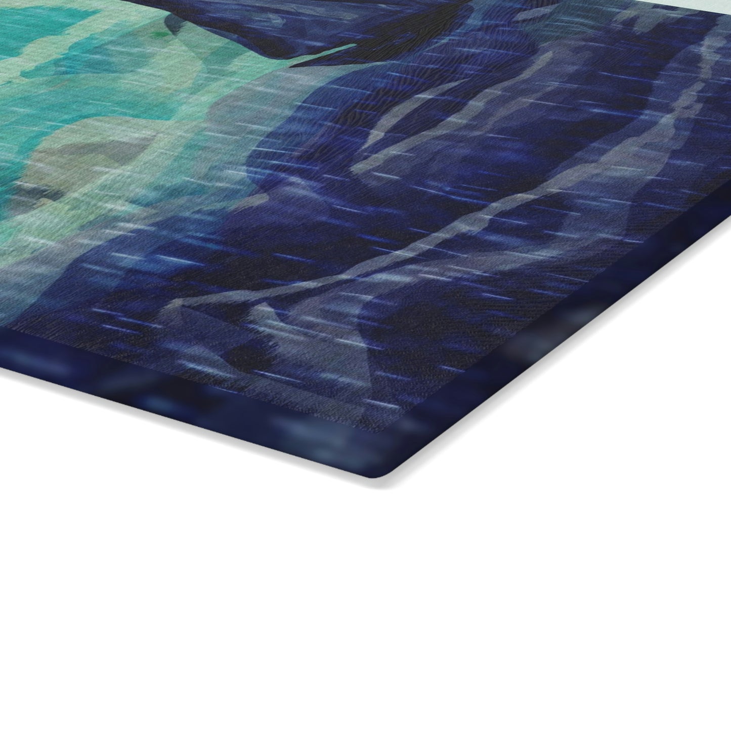 Storm at Sea Glass Cutting Board