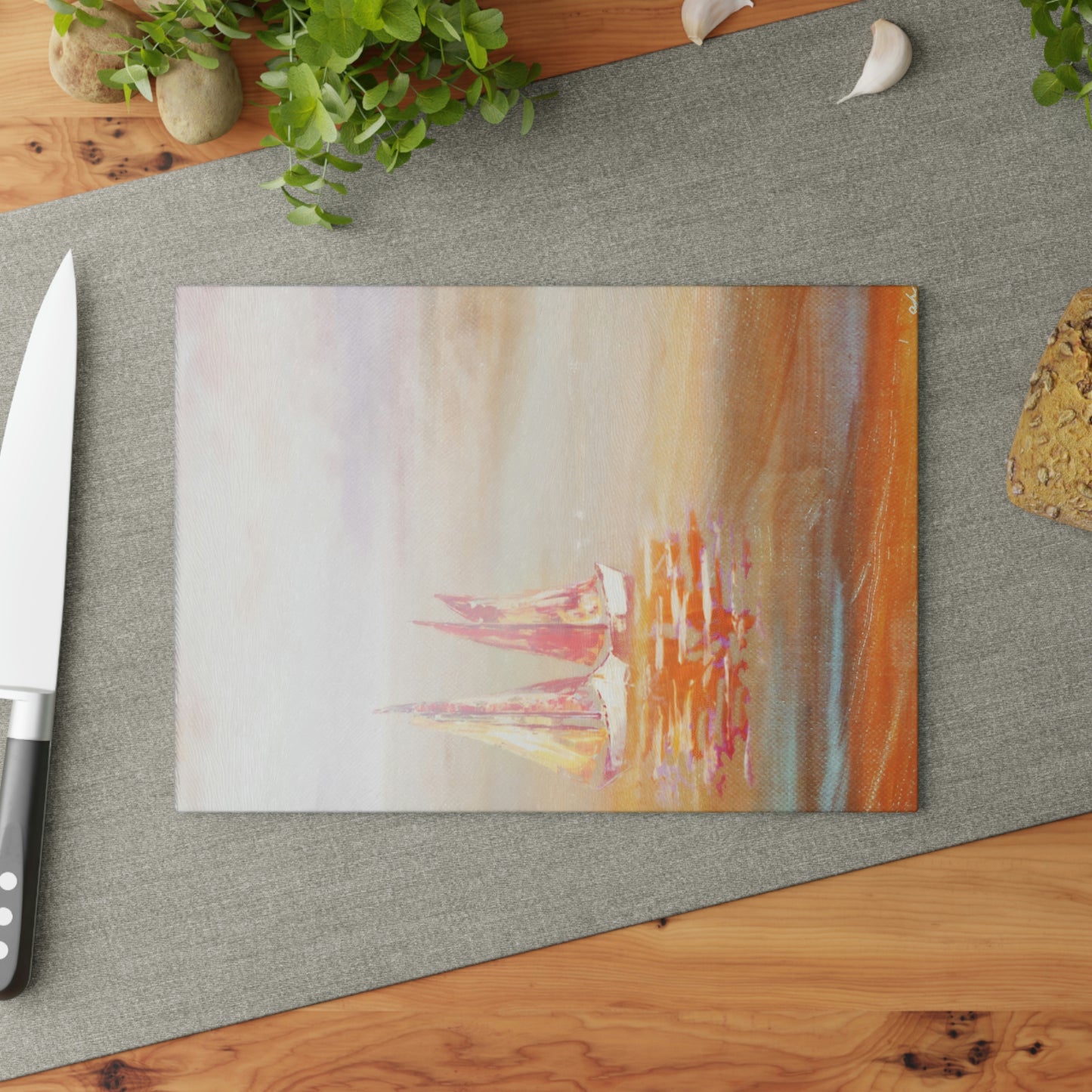 Fog Glass Cutting Board