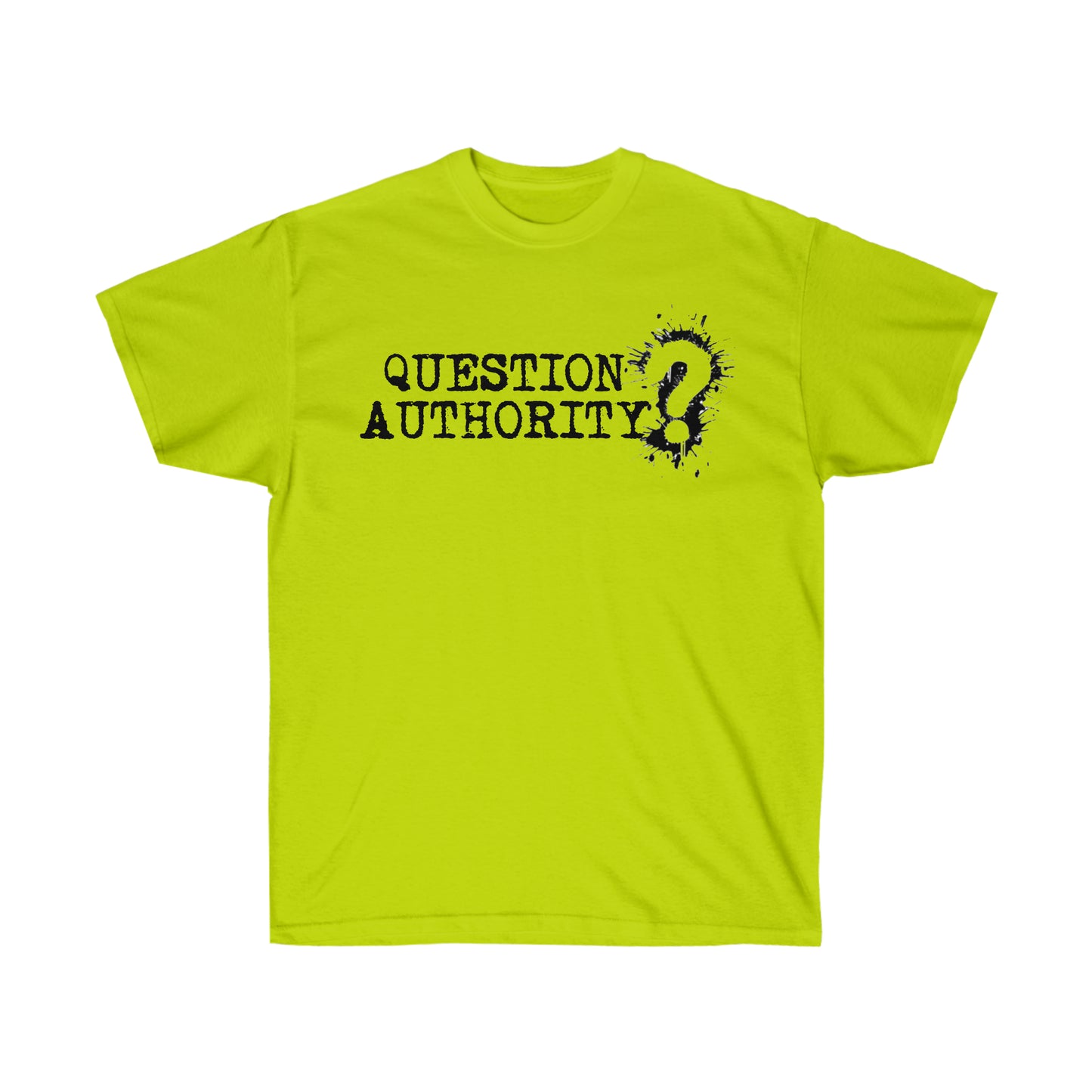 Question Authority Unisex Ultra Cotton Tee