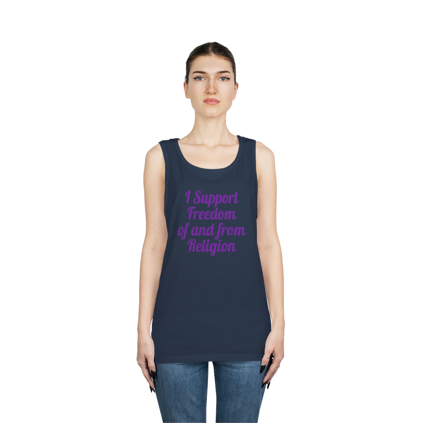 Freedom Unisex Heavy Cotton Tank Top