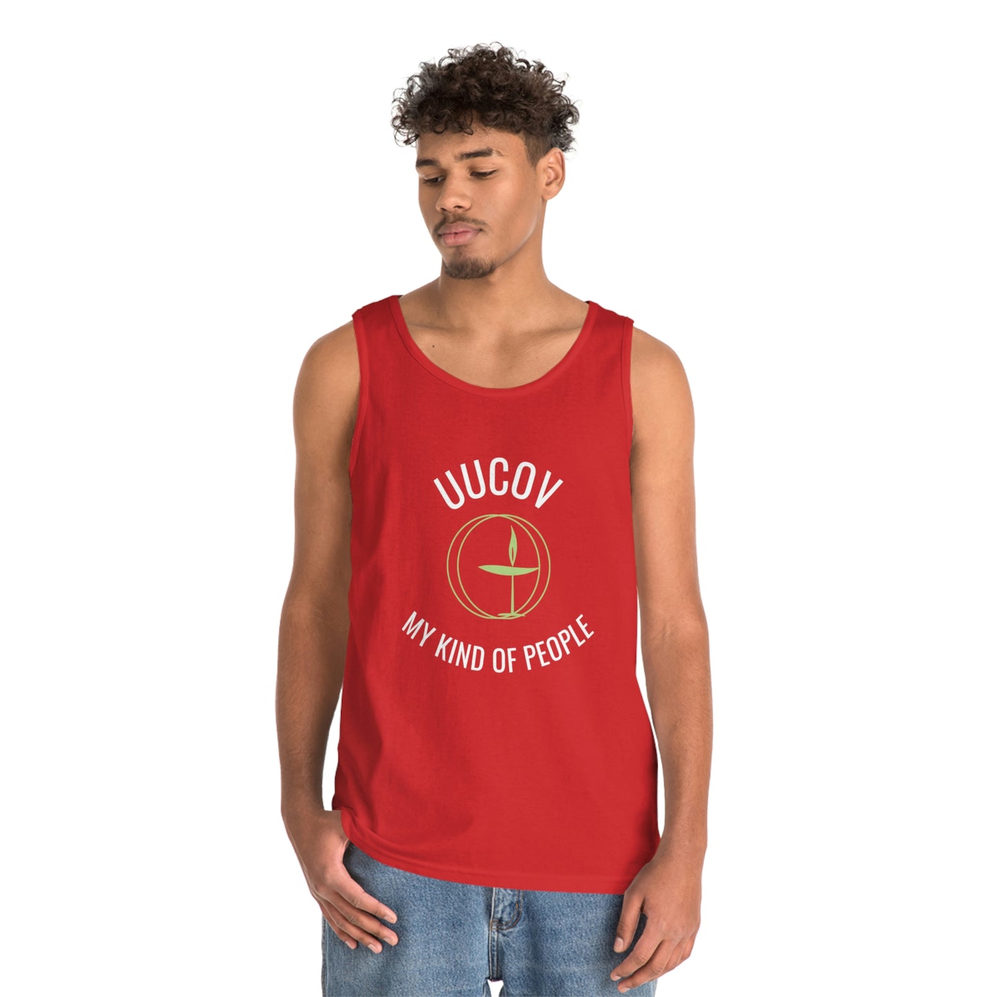 Retro UUCOV Unisex Heavy Cotton Tank Top