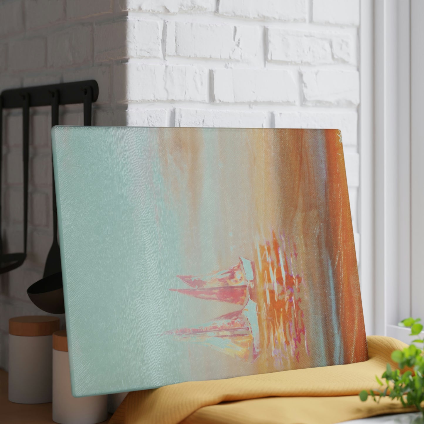 Fog Glass Cutting Board