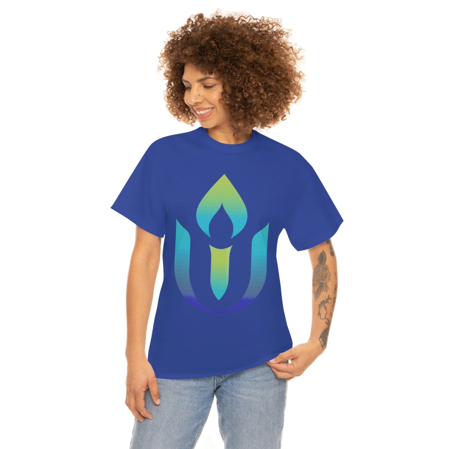UUCOV Gradient Logo Unisex Heavy Cotton Tee