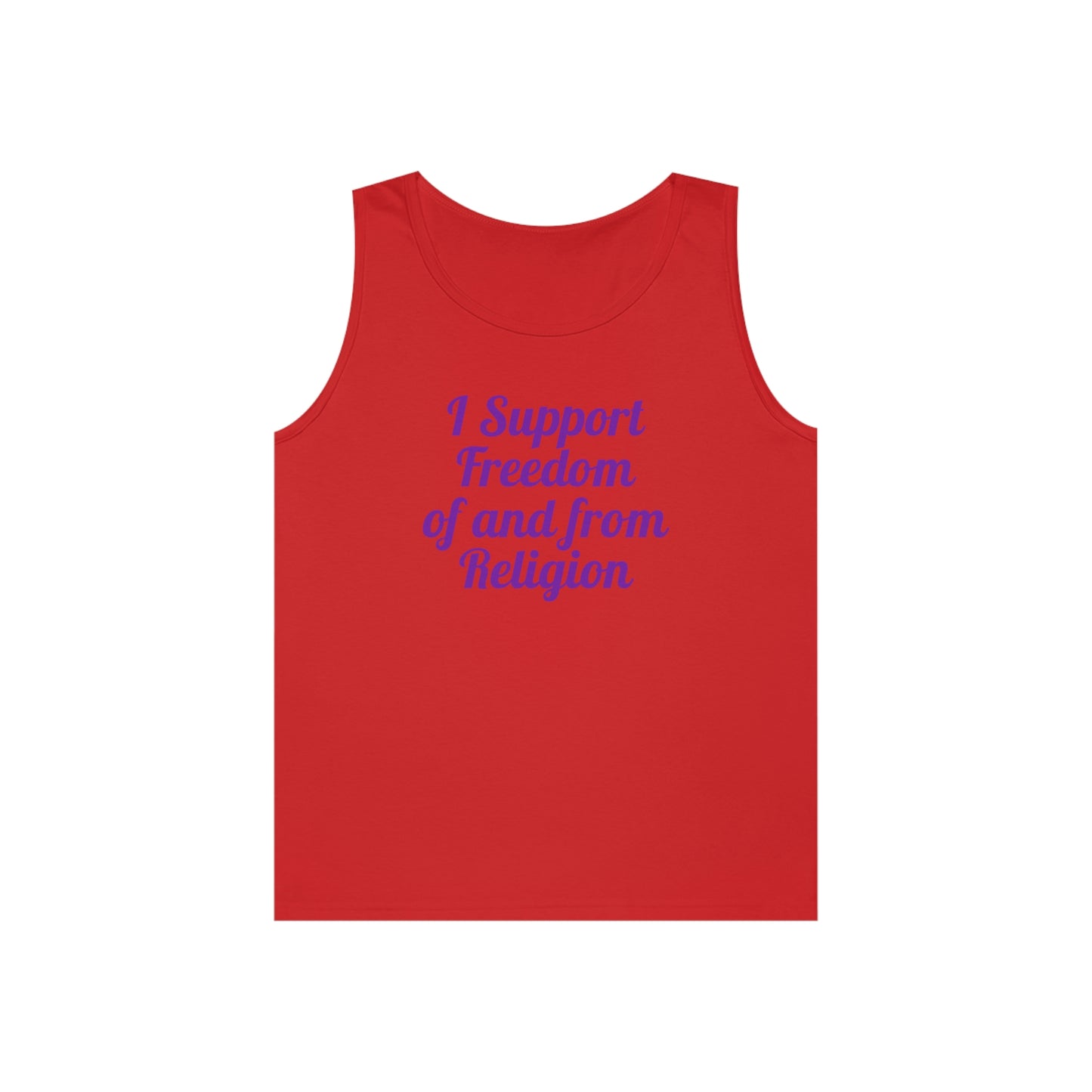 Freedom Unisex Heavy Cotton Tank Top