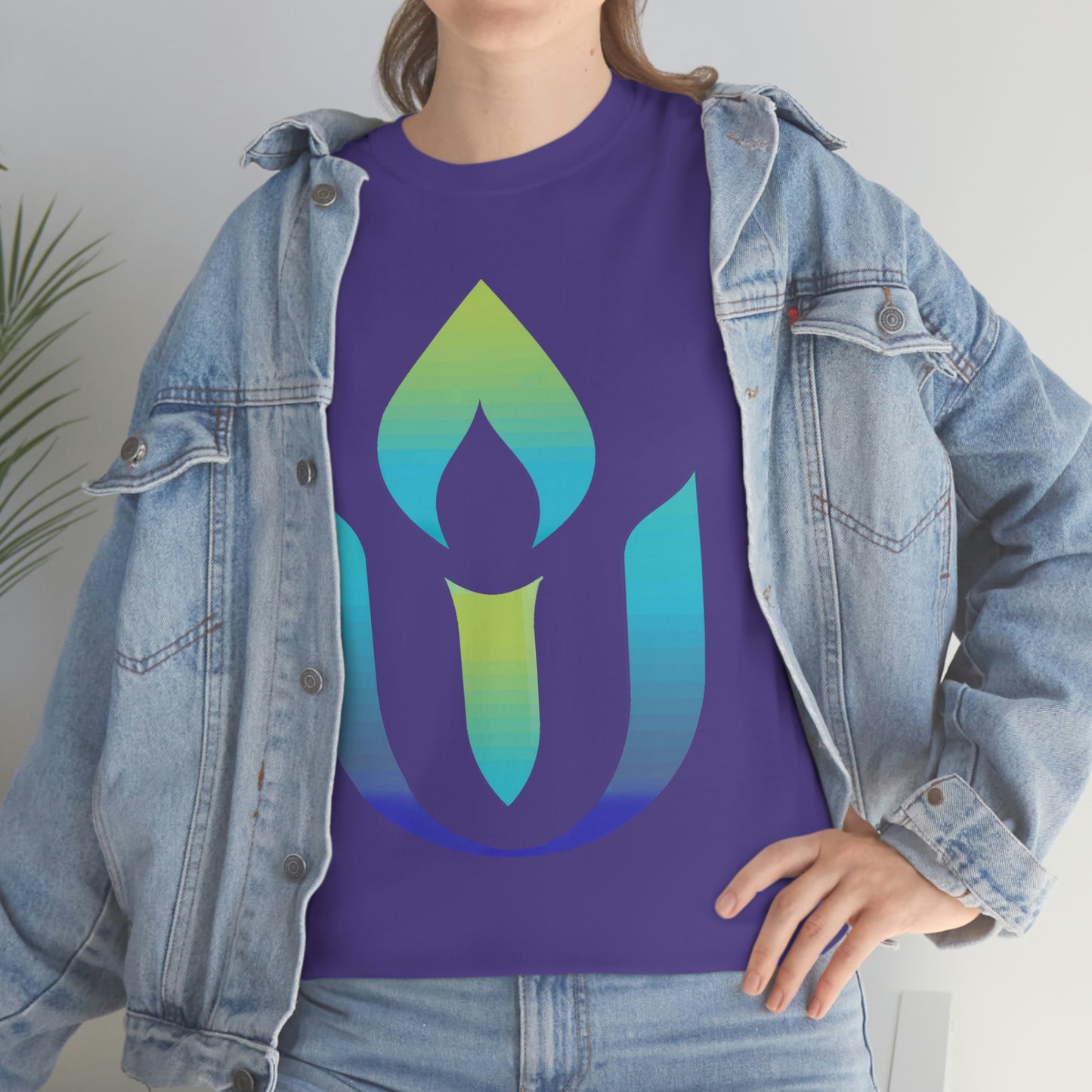 UUCOV Gradient Logo Unisex Heavy Cotton Tee