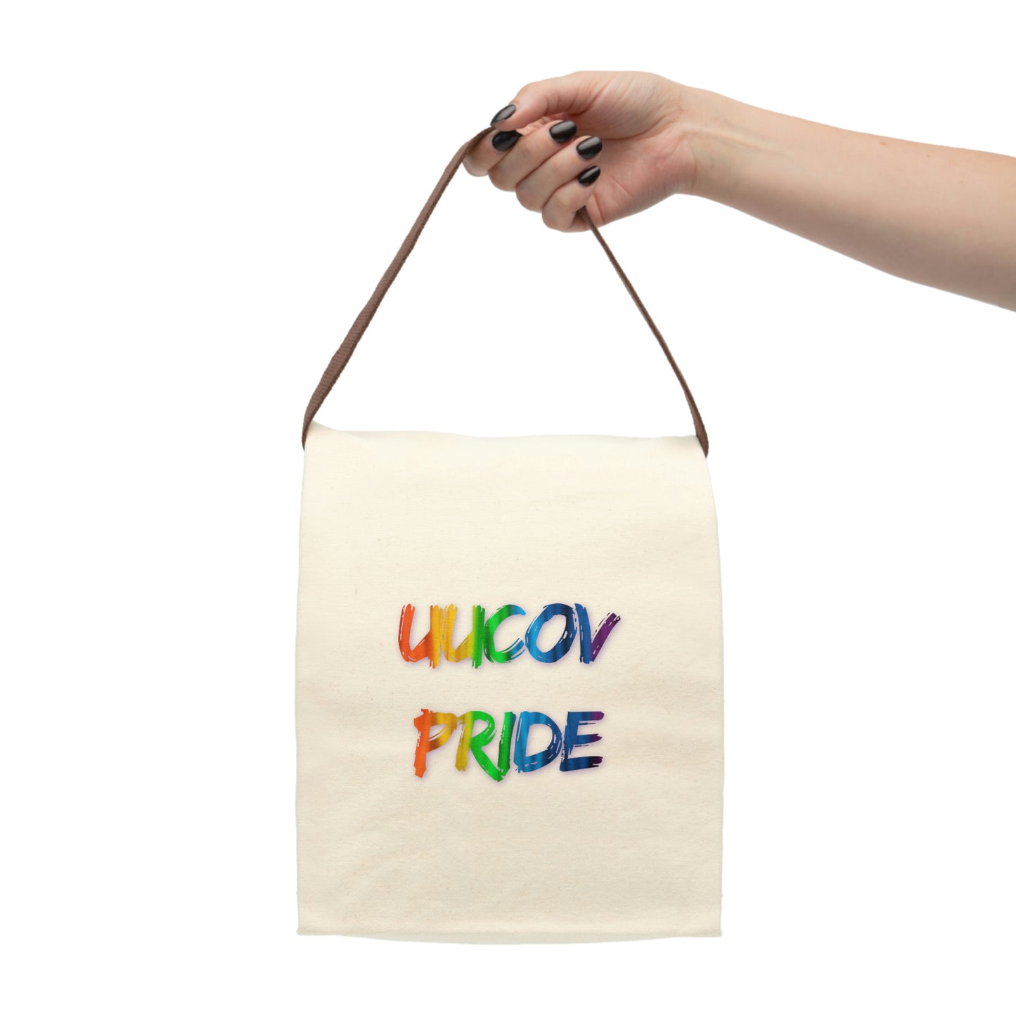 UUCOV Pride Canvas Lunch Bag With Strap