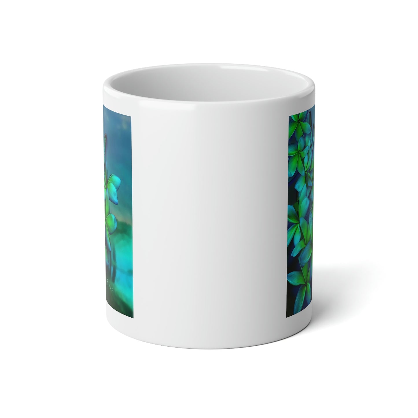 Jumbo Butterfly Peace Mug, 20oz