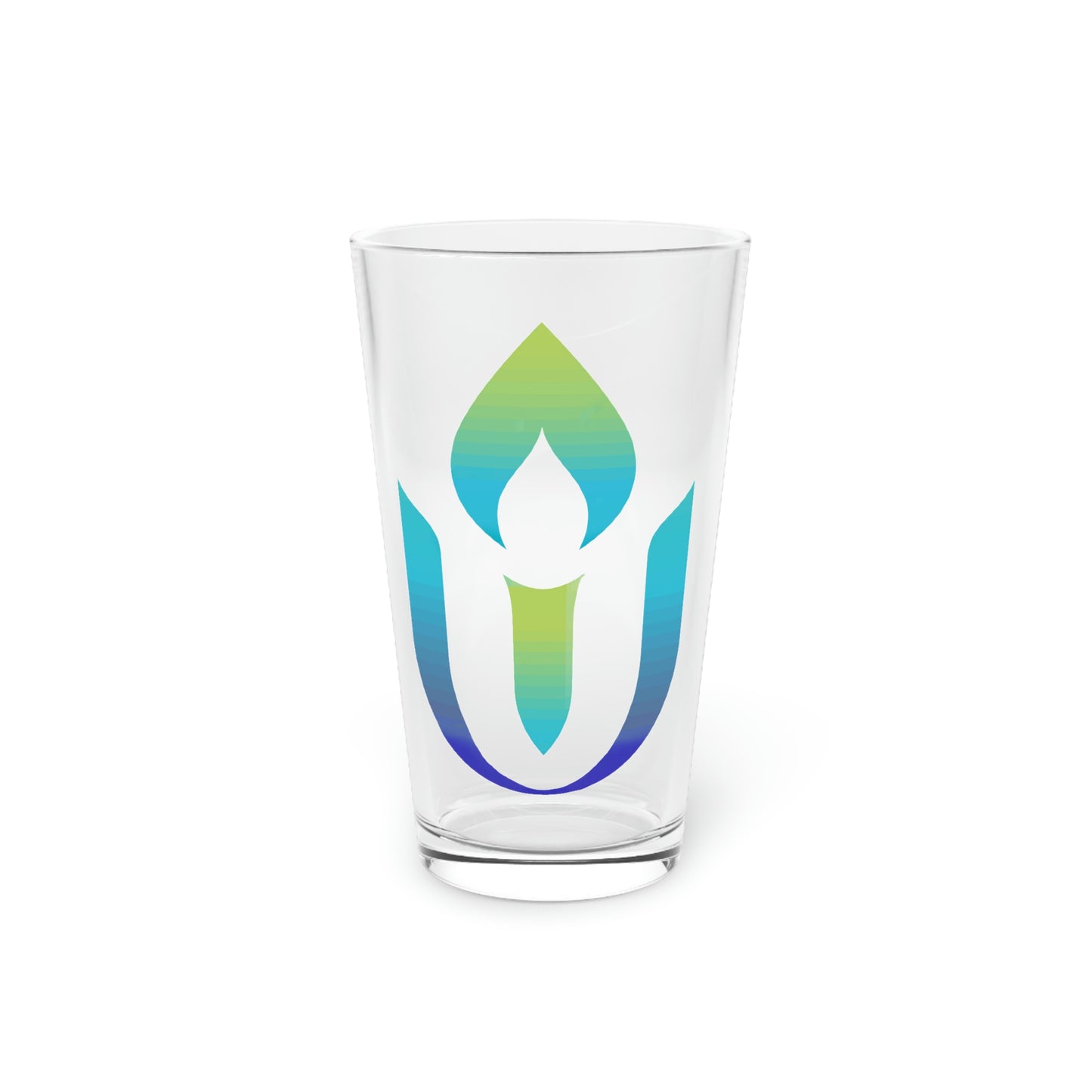 UUCOV Logo Pint Glass, 16oz