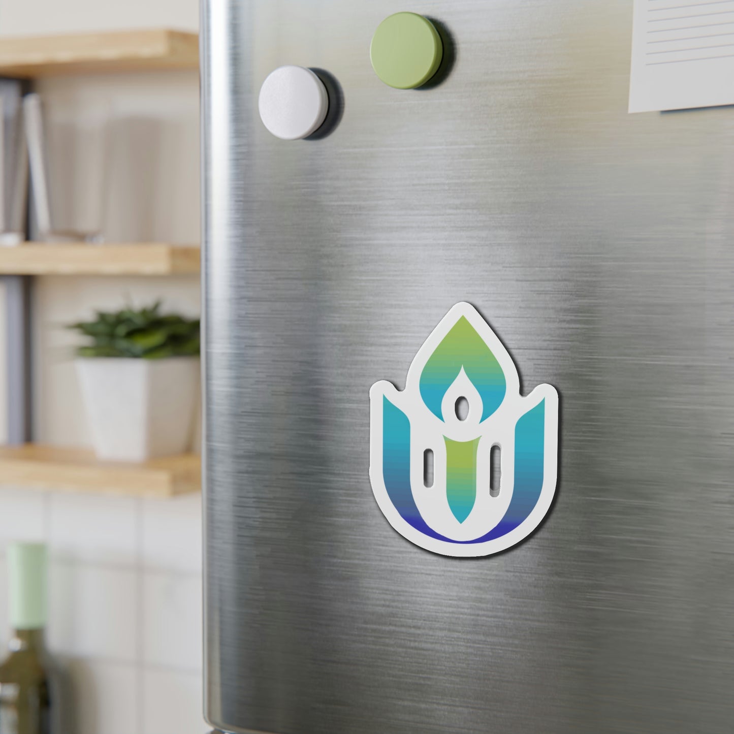 UUCOV Logo Die-Cut Magnets