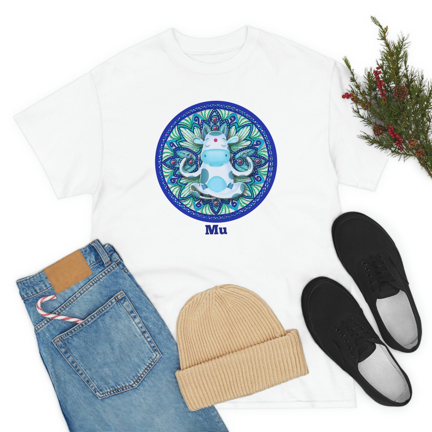 Mu Unisex Heavy Cotton Tee