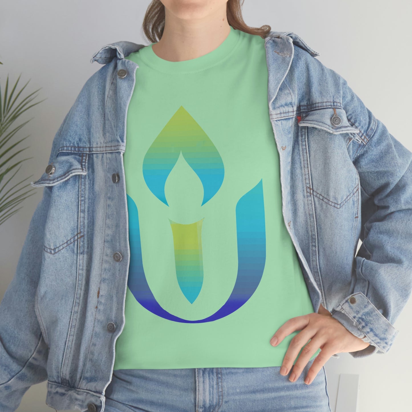 UUCOV Gradient Logo Unisex Heavy Cotton Tee
