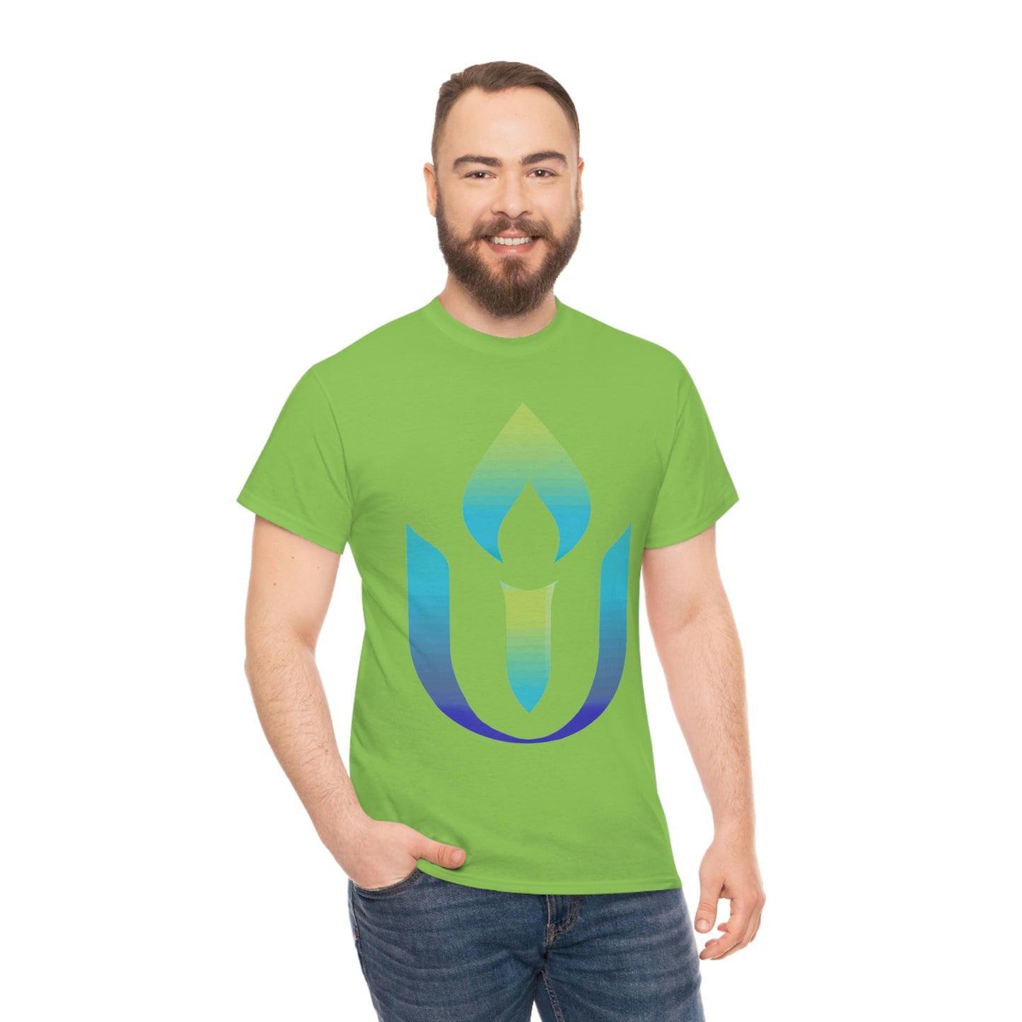 UUCOV Gradient Logo Unisex Heavy Cotton Tee