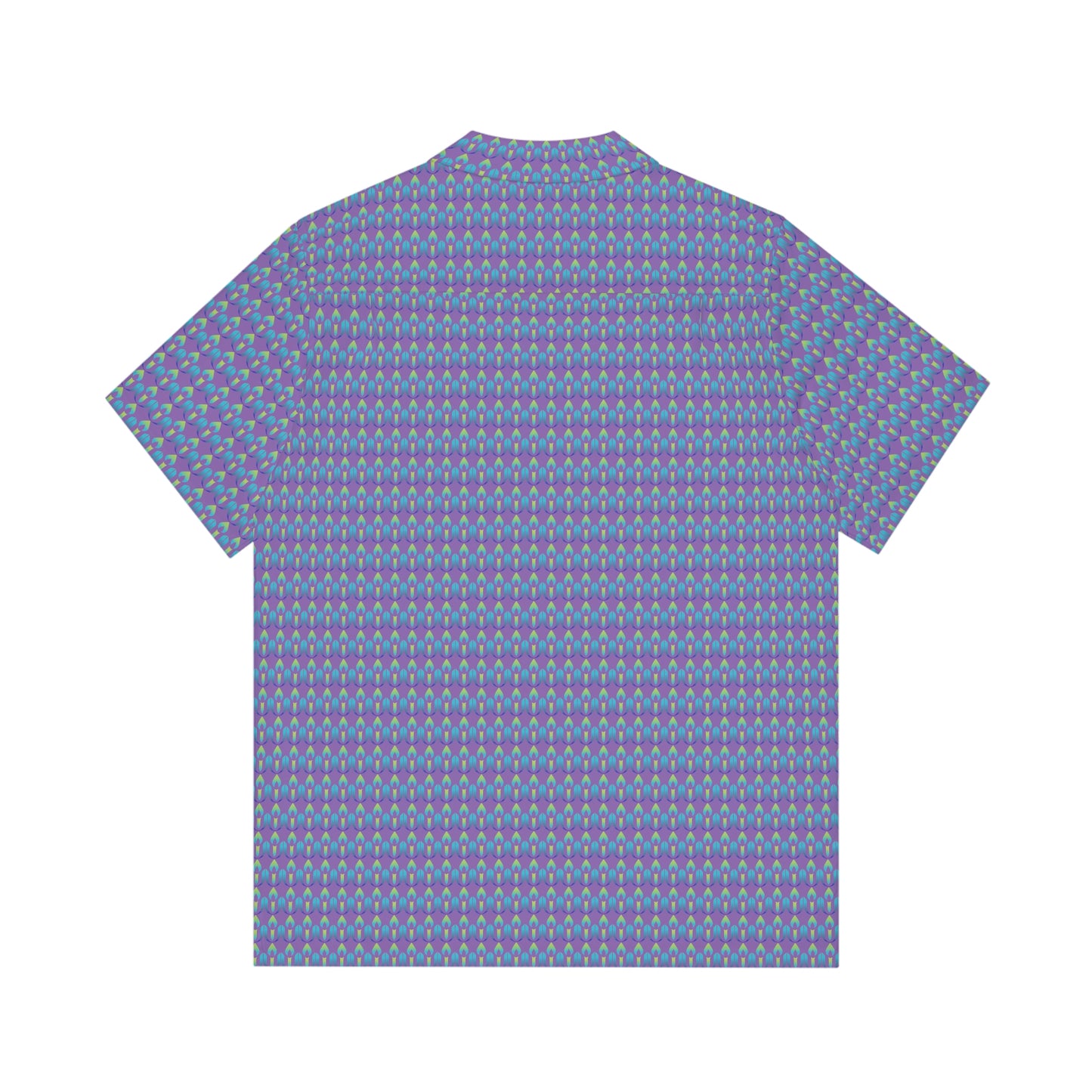 Purple UUCOV Men's Hawaiian Shirt (AOP)