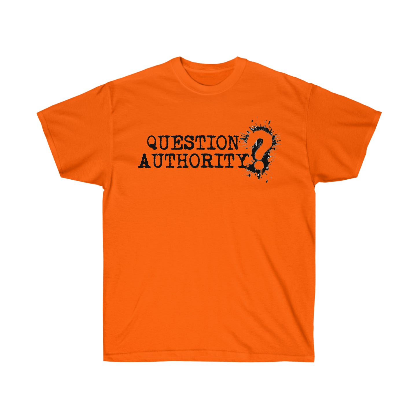 Question Authority Unisex Ultra Cotton Tee
