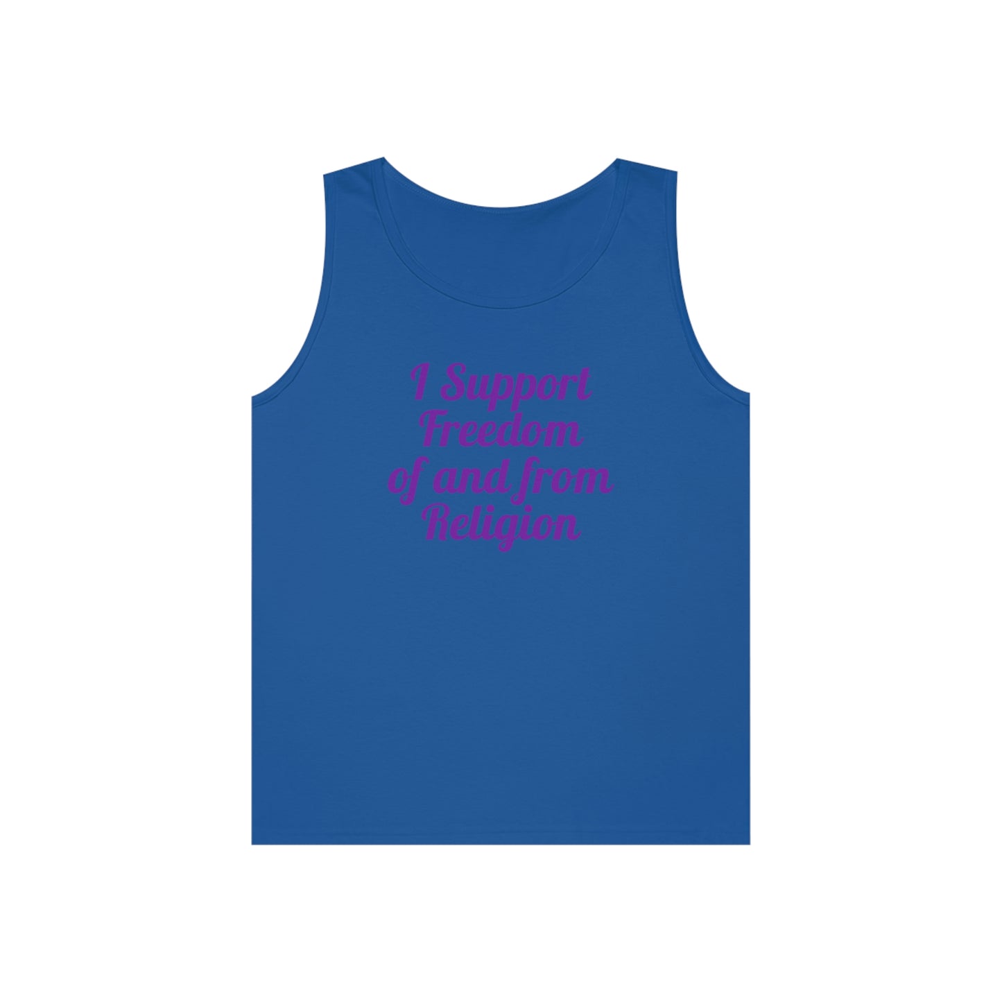 Freedom Unisex Heavy Cotton Tank Top