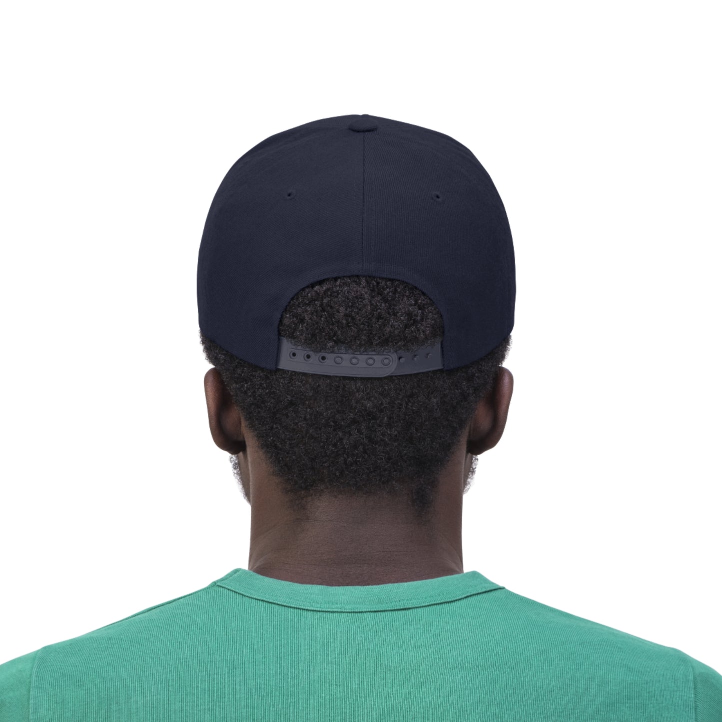 UUCOV Unisex Flat Bill Hat (Embroidered design)