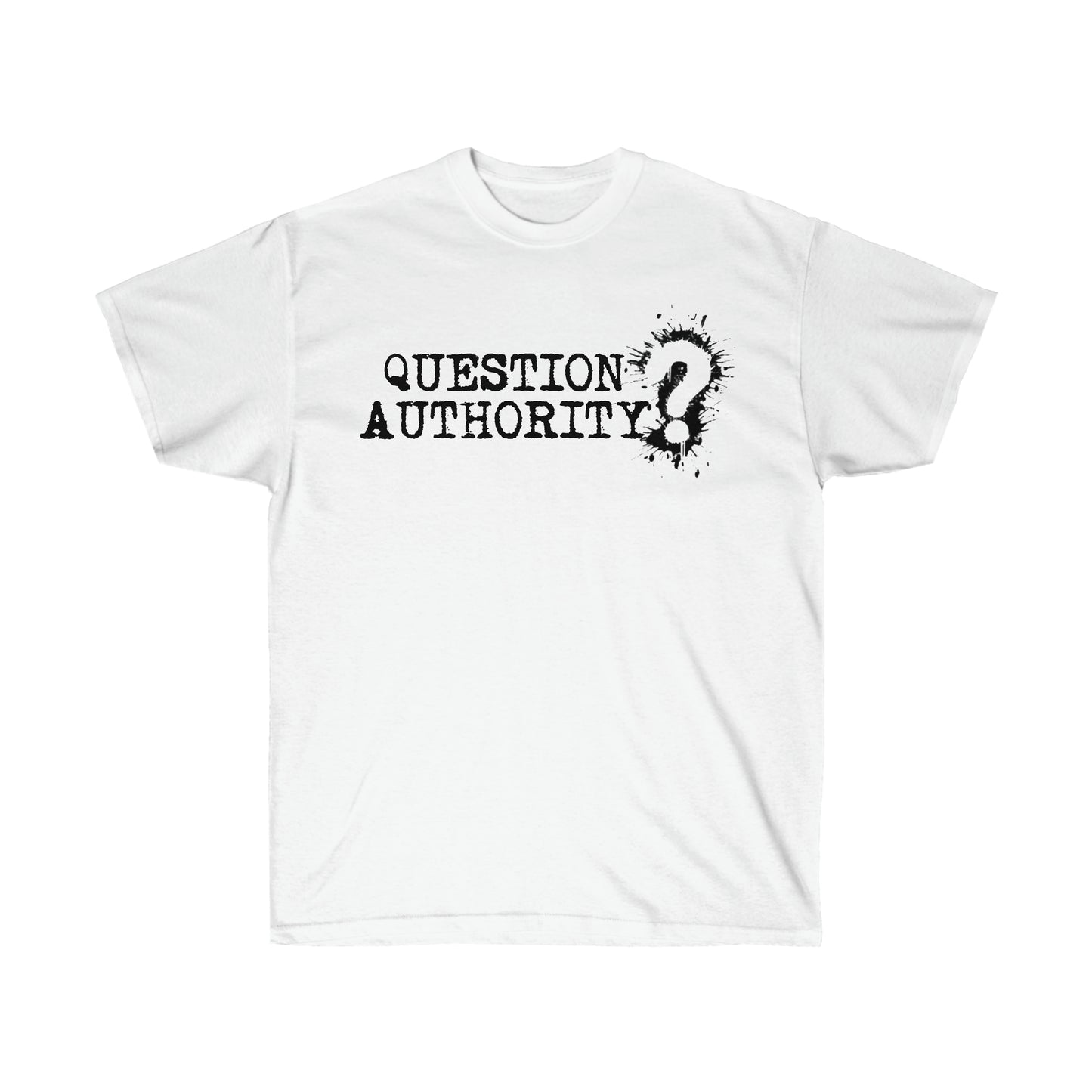 Question Authority Unisex Ultra Cotton Tee