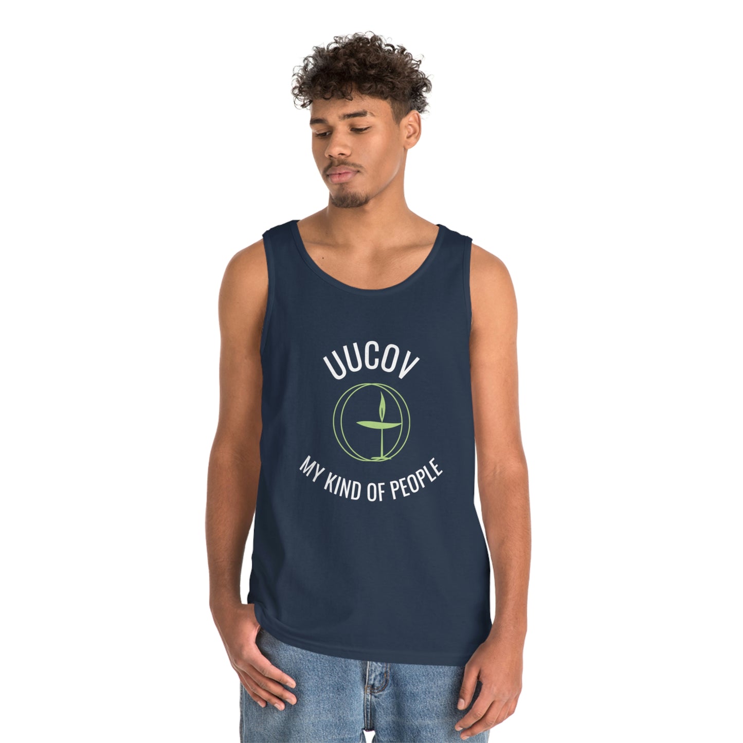 Retro UUCOV Unisex Heavy Cotton Tank Top