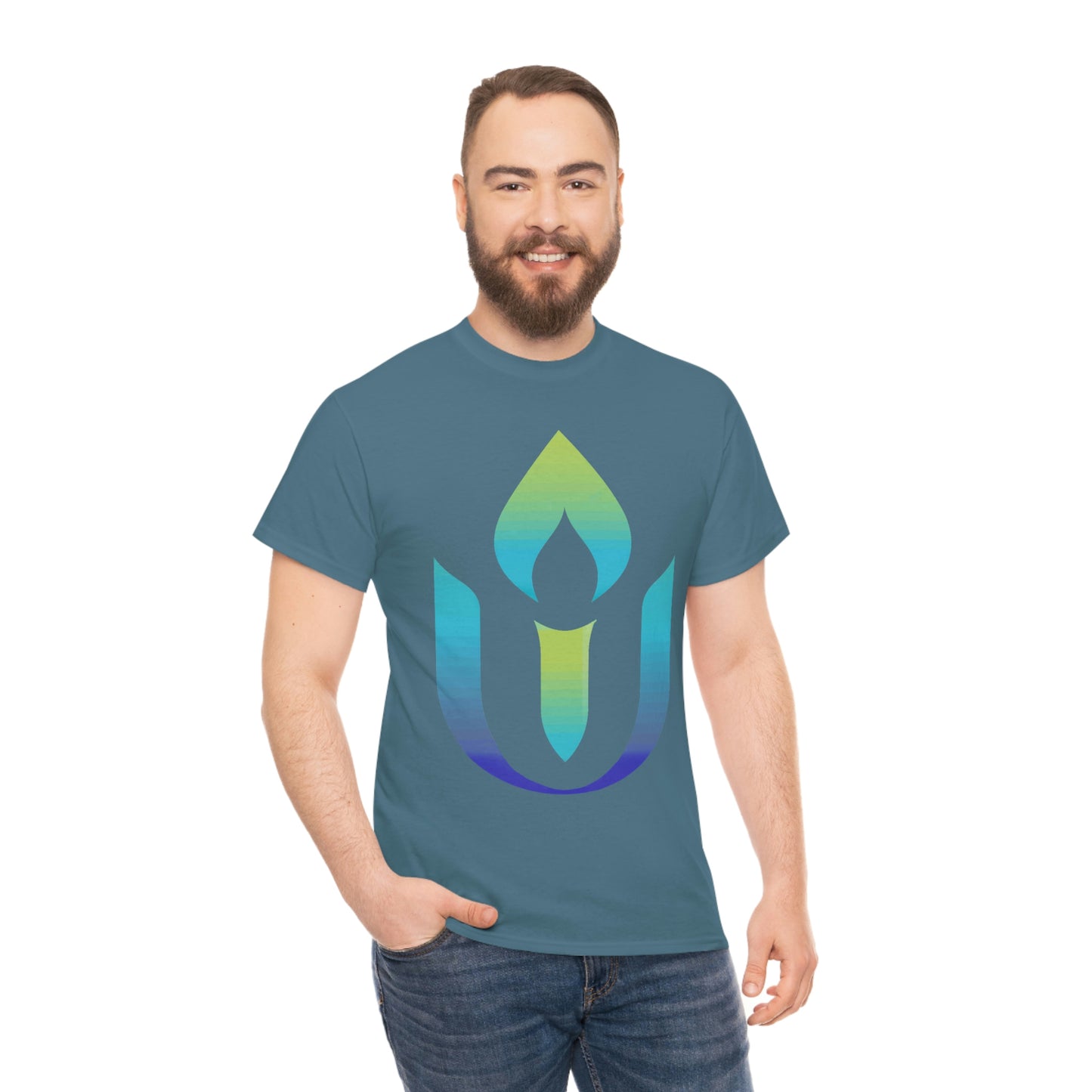 UUCOV Gradient Logo Unisex Heavy Cotton Tee