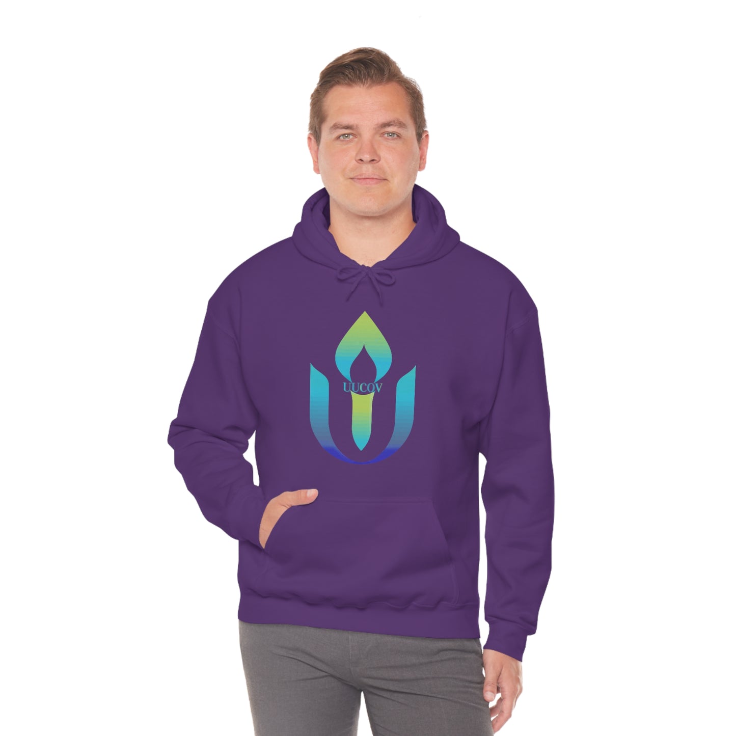 UUCOV Logo Unisex Heavy Blend™ Hooded Sweatshirt