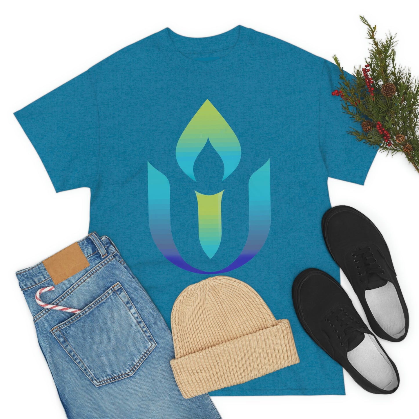 UUCOV Gradient Logo Unisex Heavy Cotton Tee