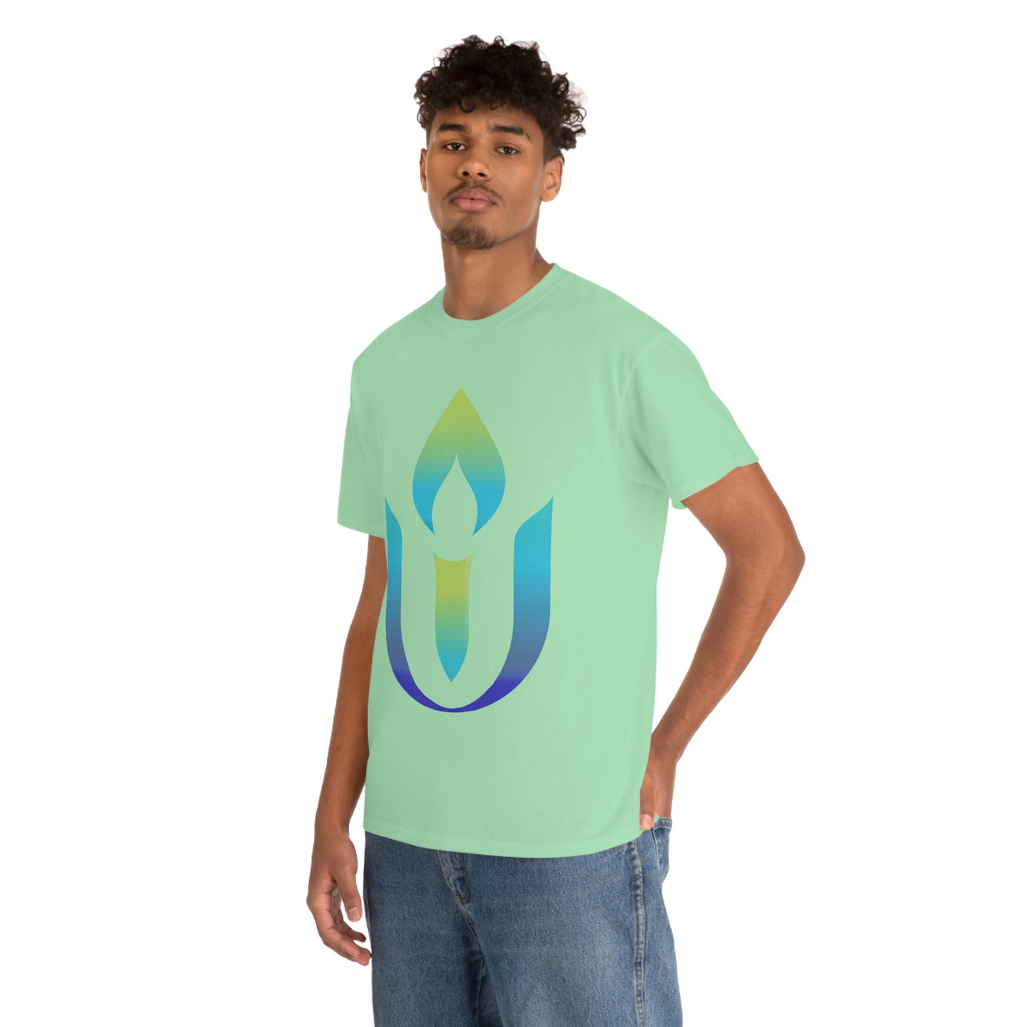 UUCOV Gradient Logo Unisex Heavy Cotton Tee